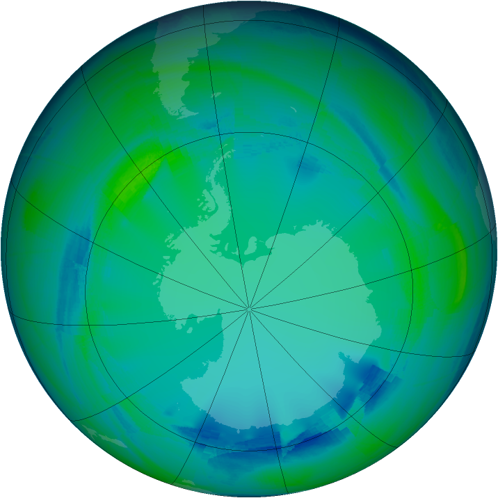 Ozone Map 2008-07-28